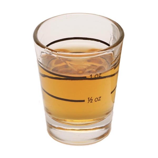 15 Oz Clear Glass Shot Glass